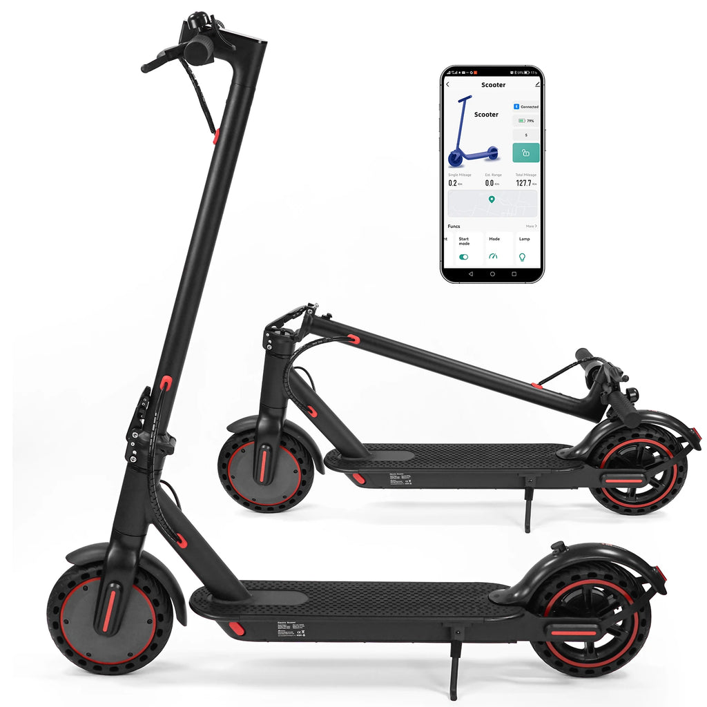 [EU DIRECT] WQ-W4 Pro Electric Scooter 36V 10Ah Battery 350W Motor Recommended Top Speed 25KM/H 8.5Inch Tires 25KM/H Top Speed 25-30KM Max Mileage Range 120KG Max Load Folding E-Scooter XIAOMI M365