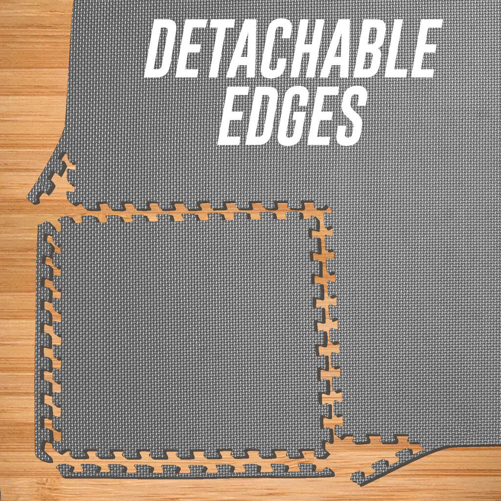 EVA INTERLOCKING FLOOR MATS SOFT FOAM GYM FLOORING MAT YOGA TILES 25 MM 60X60Cm