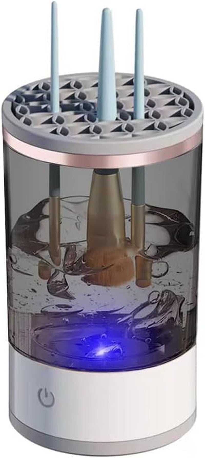 Electric Makeup Brush Cleaner Machine, USB Makeup Brush Cleaner, Cosmetic Brush Cleaner, Automatic Spinning Makeup Brush Cleaner Fit for All Size Makeup Brush