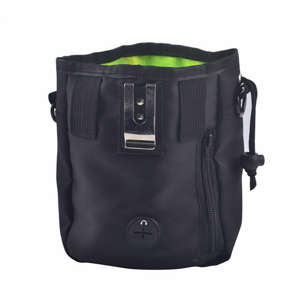 Dog Training Walking Pouch Treat Storage Bag Dispenser Obedience Snack Holder UK